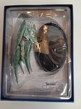 Star Trek Starship Collection #39 Romulan Drone Starship Model Eaglemoss NIB